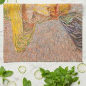 Zelfportret impressionistische schilder Vincent Va Theedoek (Gevouwen)