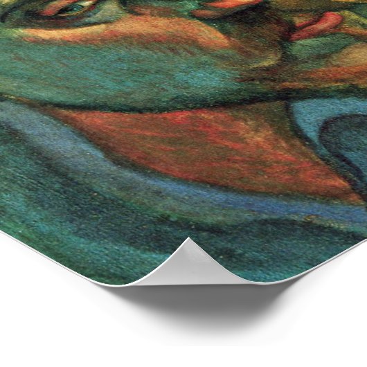 Zelfportret (in de rol van "Les Miserables" Pro Poster (Hoek)