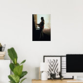 Zelfportret in de Studio Poster (Thuiskantoor)