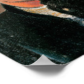 Zelfportret in een Pet, 1893-94 Poster (Hoek)