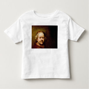 Zelfportret in op 63-jarige leeftijd 1669 kinder shirts