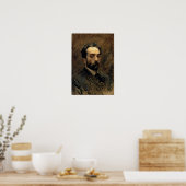 Zelfportret, jaren 1890 poster (Keuken)