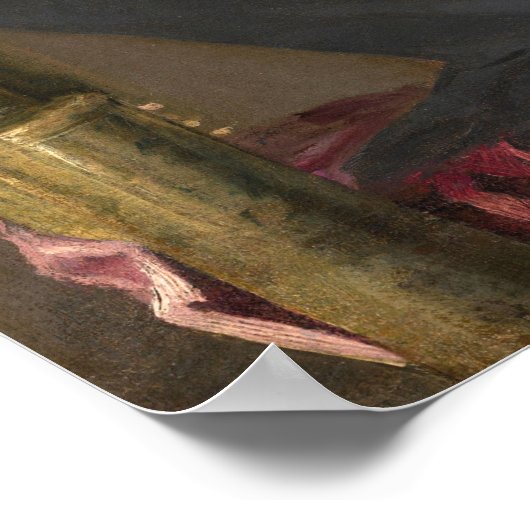 Zelfportret - Judith Leyster Fine Art Poster (Hoek)