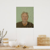 Zelfportret - Ken Gage Art Poster (Keuken)