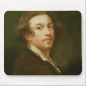 Zelfportret, kijkend naar de rechterschouder (olie muismat (Voorkant)