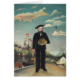 Zelfportret Landschap 1890, Henri Rousseau