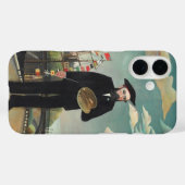 Zelfportret Landschap 1890, Henri Rousseau Case-Mate iPhone Case (Achterkant (horizontaal))
