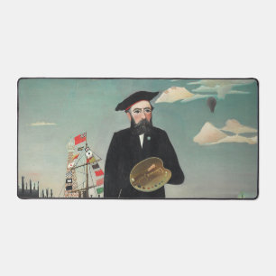 Zelfportret – Landschap, Henri Rousseau 1890 Bureaumat