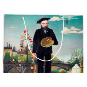 Zelfportret, landschap, Rousseau Groot Cadeauzakje (Achterkant)