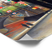 Zelfportret, landschap, Rousseau Poster (Hoek)