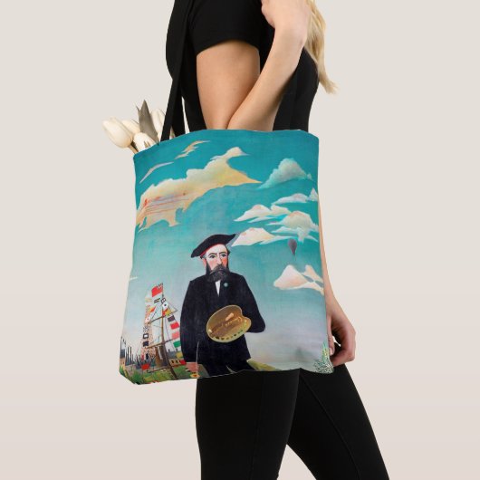 Zelfportret, landschap, Rousseau Tote Bag (Dichtbij)