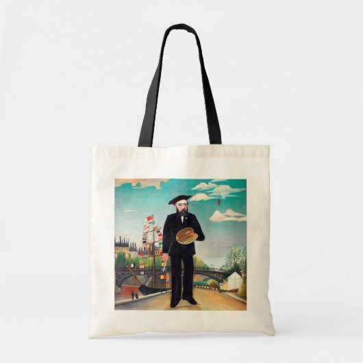 Zelfportret, landschap, Rousseau Tote Bag (Voorkant)