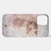 Zelfportret, Leonardo da Vinci Case-Mate iPhone Case (Achterkant (horizontaal))