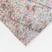 Zelfportret, Leonardo da Vinci Fleece Deken (Hoek)