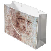 Zelfportret, Leonardo da Vinci Groot Cadeauzakje (Achterkant Gekanteld)