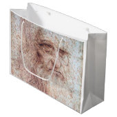 Zelfportret, Leonardo da Vinci Groot Cadeauzakje (Voorkant Gekanteld)