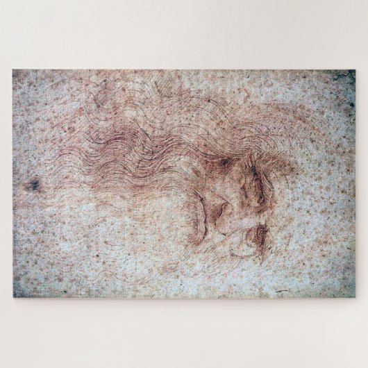 Zelfportret, Leonardo da Vinci Legpuzzel (Horizontaal)