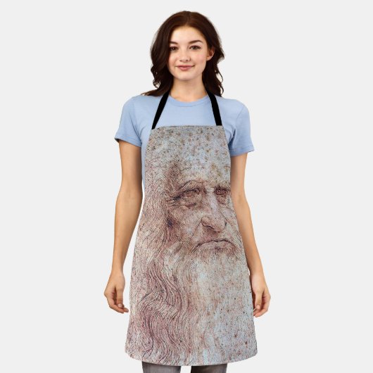 Zelfportret, Leonardo da Vinci Schort (Gedragen)