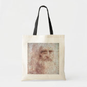 Zelfportret, Leonardo da Vinci Tote Bag (Voorkant)