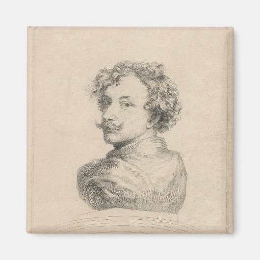 Zelfportret Magneet (Voorkant)