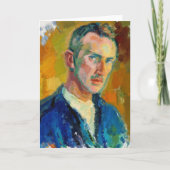 Zelfportret | Magnus Enckell Kaart (Voorkant)