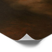 Zelfportret met Beret door Rembrandt Poster (Hoek)