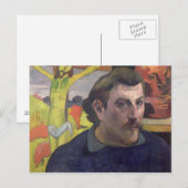 Zelfportret met de Gele Christus, 1890 Briefkaart (Voorkant / Achterkant)