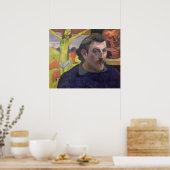 Zelfportret met de Gele Christus, 1890 Poster (Keuken)