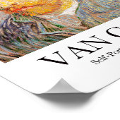 Zelfportret met een rietje Pet van Vincent van Gog Poster (Hoek)