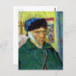 Zelfportret met gebandatuurd oor | Van Gogh | Briefkaart