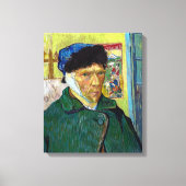 Zelfportret met gebandatuurd oor | Van Gogh | Canvas Afdruk (Voorkant)