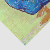 Zelfportret met gebandatuurd oor, Van Gogh Tissuepapier (Detail)