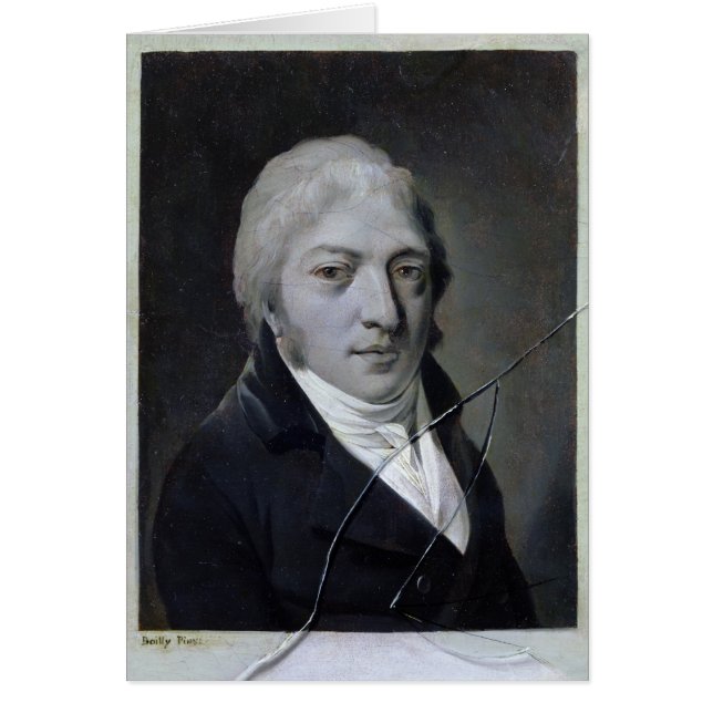 Zelfportret met gebroken glas (Voorkant)