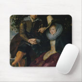 Zelfportret met Isabella Brandt Muismat (Met muis)