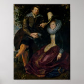 Zelfportret met Isabella Brandt Poster (Voorkant)