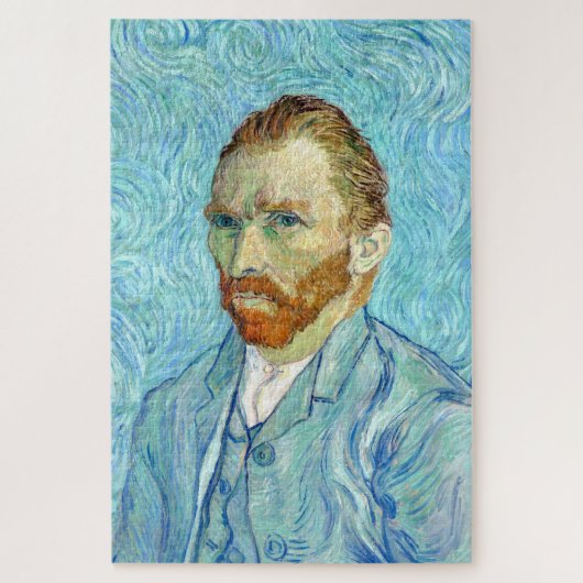 Zelfportret met Pallette vincent van gogh cool Legpuzzel (Verticaal)