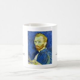 Zelfportret met Pallette vincent van gogh Koffiemok