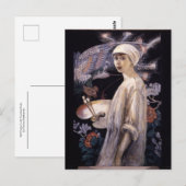 Zelfportret met paradijsvogels door Stettheimer Briefkaart (Voorkant / Achterkant)