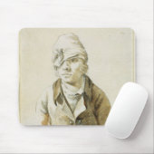 Zelfportret met Pet- en oogpleister Muismat (Met muis)