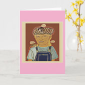 Zelfportret met Rats 🐀 Kaart (Gele Bloem)