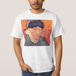 Zelfportret met snijoor door Vincent van Gogh T-shirt