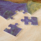 Zelfportret met strohoed van Vincent van Gogh Legpuzzel (Zijkant)