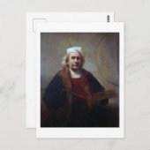 Zelfportret met twee cirkels, Rembrandt Briefkaart (Voorkant / Achterkant)