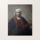 Zelfportret met twee cirkels, Rembrandt Legpuzzel (Verticaal)