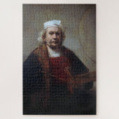Zelfportret met twee cirkels, Rembrandt Legpuzzel (Verticaal)