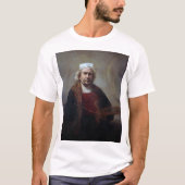 Zelfportret met twee cirkels, Rembrandt T-shirt (Voorkant)