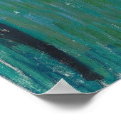 Zelfportret met verbonden oor poster (Hoek)