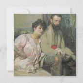 Zelfportret met vrouw (door Frantisek Kupka) Kaart (Voorkant)