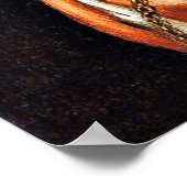 Zelfportret met zonnebloem, 1632 illustraties poster (Hoek)