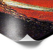 Zelfportret met zonnebloem, beroemd kunstwerk foto afdruk (Hoek)